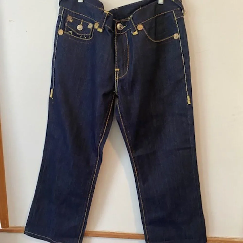 True Religion World Tour Billy Super T bootcut jeans, size 38